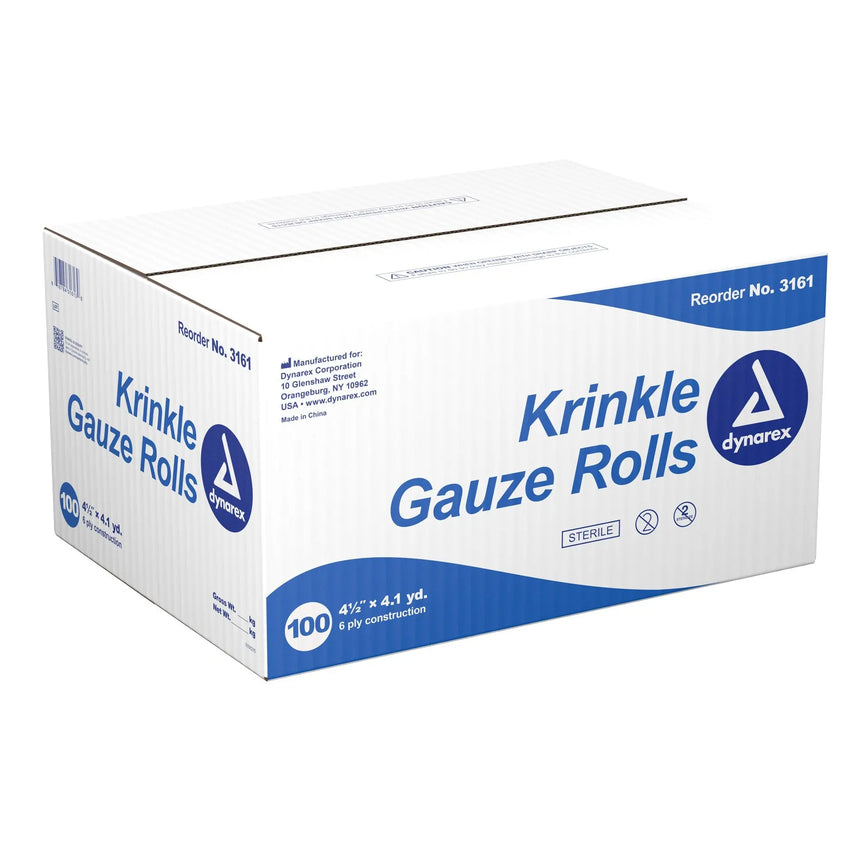 Dynarex® Sterile Fluff Bandage Roll, 4-1/2 Inch x 4-1/10 Yard Dynarex®