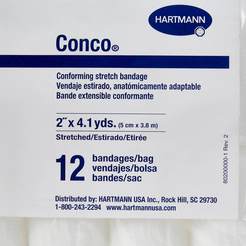Conco® Conforming Bandage, 2 Inch x 4-1/10 Yard, 1-Ply Conco®