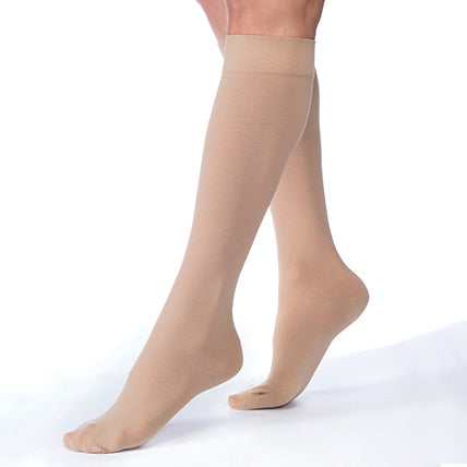 Jobst Relief 15-20 Knee-Hi Black Large C/T
