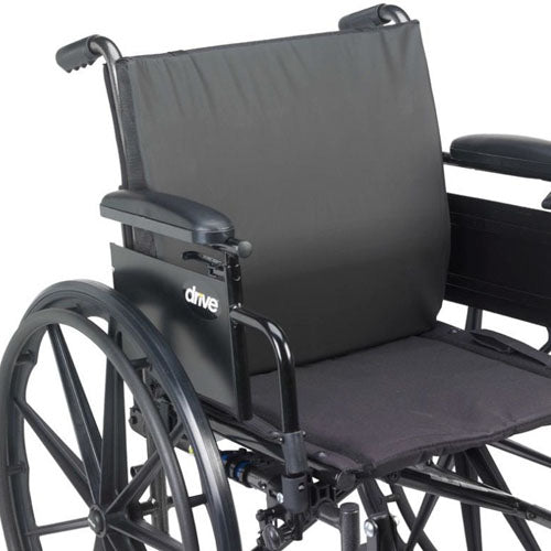 Wheelchair Back Cushion 18x17 General Use w/Lumbar Support