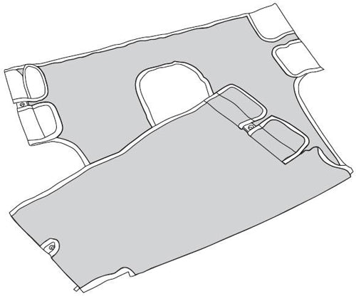 Sling Canvas Seat Only for Patient Lifts