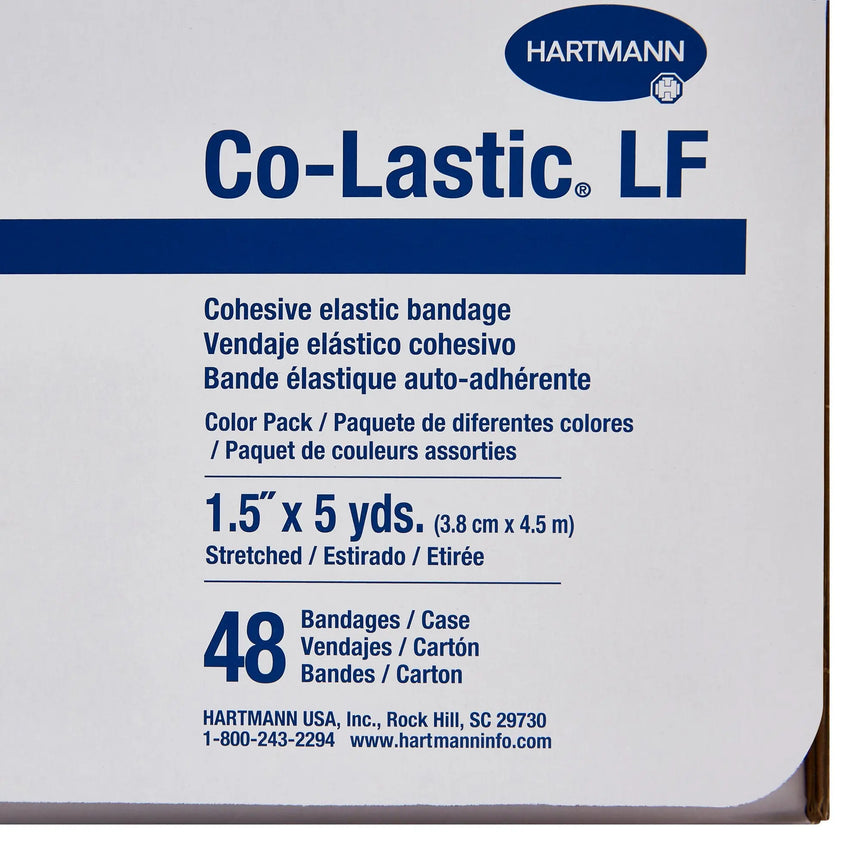 Co-Lastic® Self-adherent Closure Cohesive Bandage, 1-1/2 Inch x 5 Yard Co-Lastic®