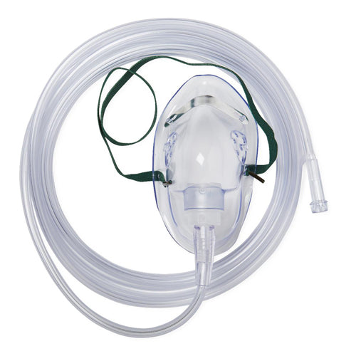 Oxygen Mask Pediatric w/7' Tubing Medium Conc