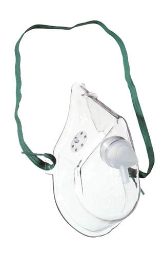 Oxygen Mask Adult w/7' Tubing Medium Concentration