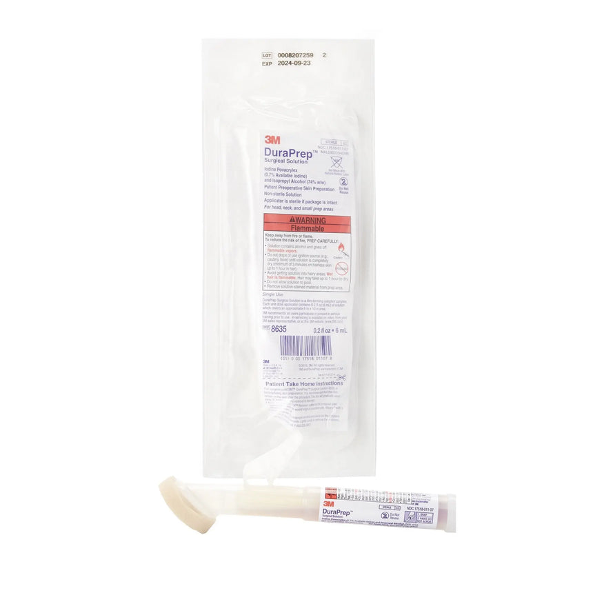 3M DuraPrep Prep Solution, Applicator, 6 mL 3M™ DuraPrep™