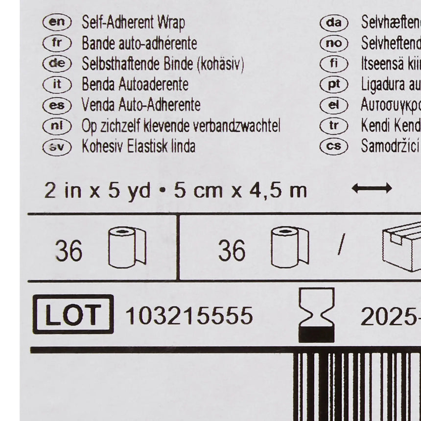 3M™ Coban™ Self-adherent Closure Cohesive Bandage, 2 Inch x 5 Yard, Blue 3M™ Coban™