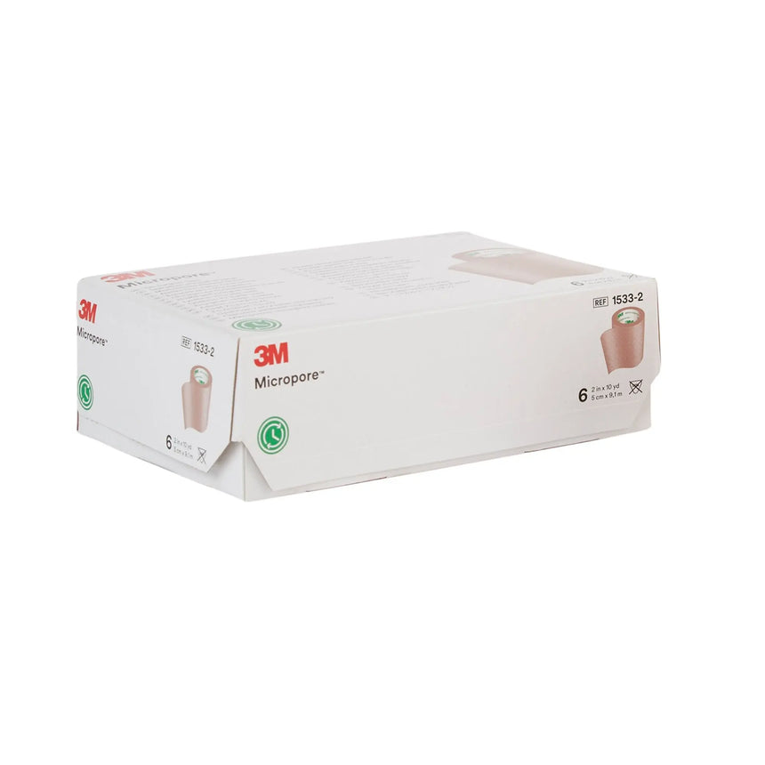3M™ Micropore™ Paper Medical Tape, 2 Inch x 10 Yard, Tan 3M™ Micropore™