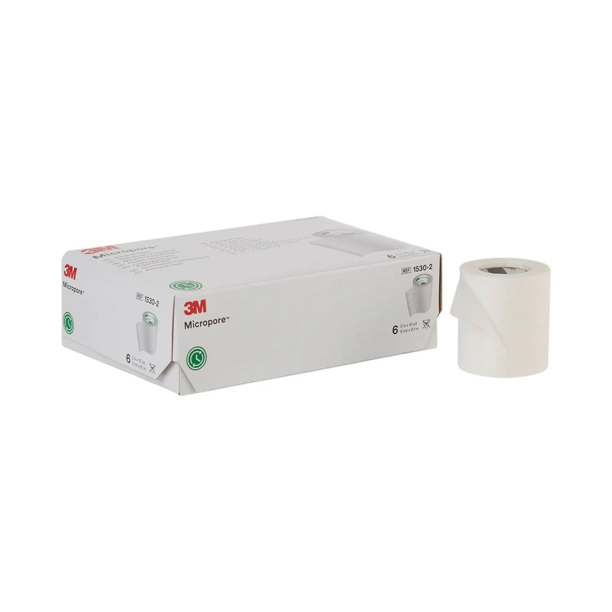 3M™ Micropore™ Paper Medical Tape, 2 Inch x 10 Yard, White 3M™ Micropore™