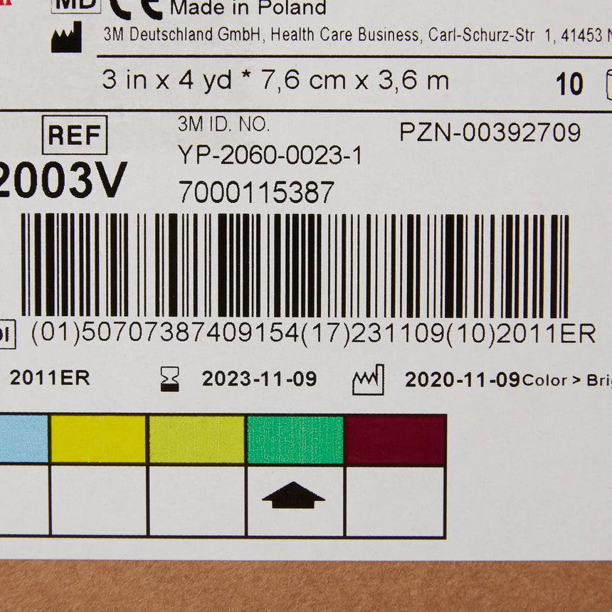 3M™ Scotchcast™ Plus Bright Green Cast Tape, 3 Inch x 4 Yard 3M™ Scotchcast™ Plus
