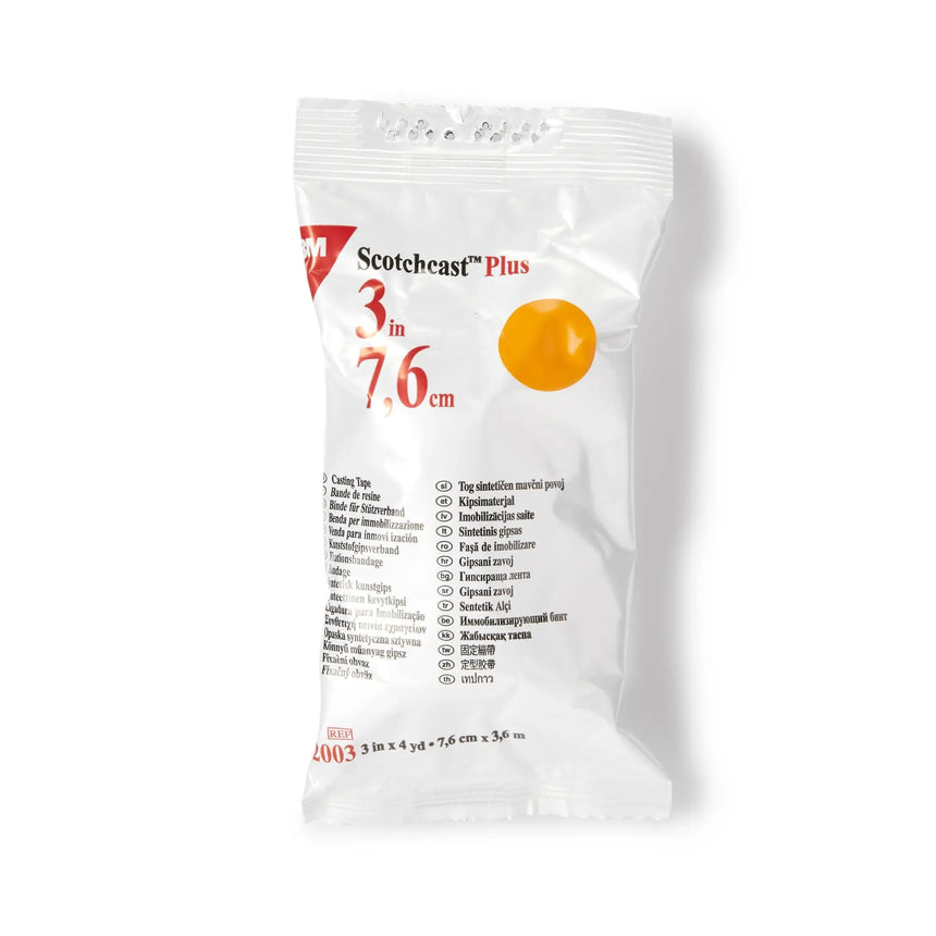 3M™ Scotchcast™ Plus Bright Orange Cast Tape, 3 Inch x 4 Yard 3M™ Scotchcast™ Plus