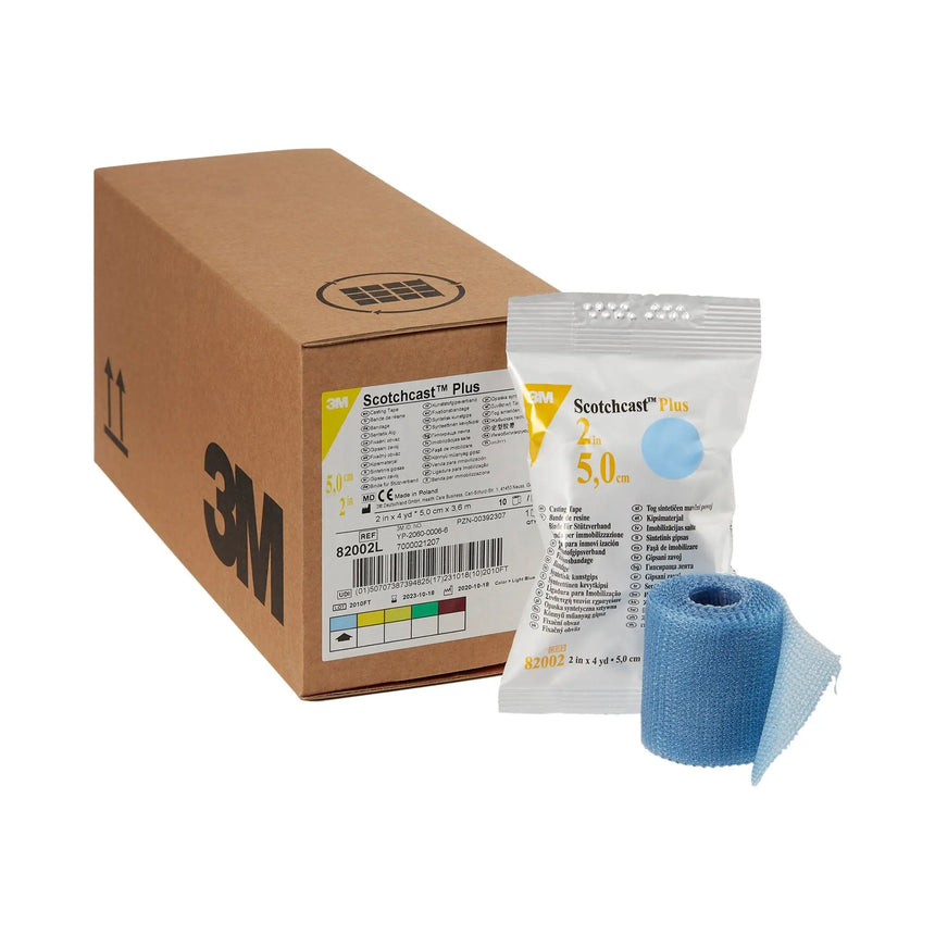 3M™ Scotchcast™ Plus Light Blue Cast Tape, 2 Inch x 4 Yard 3M™ Scotchcast™ Plus
