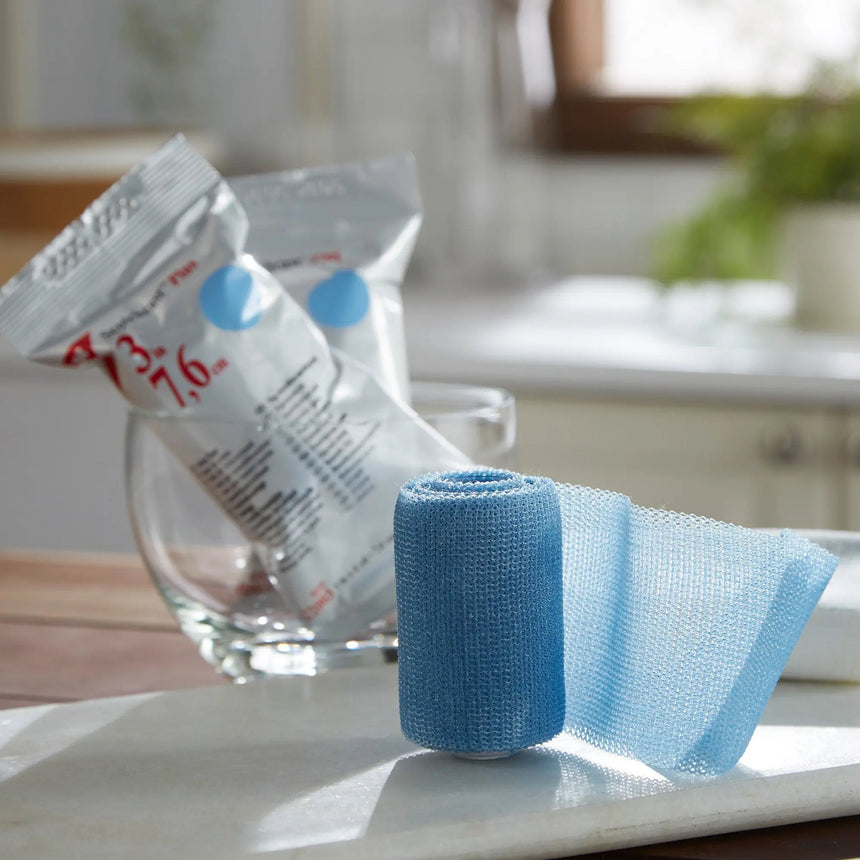 3M™ Scotchcast™ Plus Light Blue Cast Tape, 3 Inch x 4 Yard 3M™ Scotchcast™ Plus