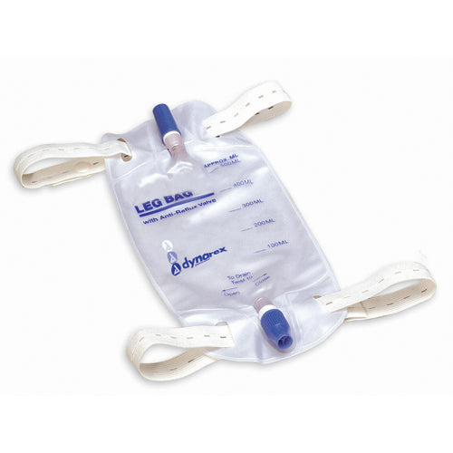 Leg Bag-Medium 600 ml w/Valve Bx/12