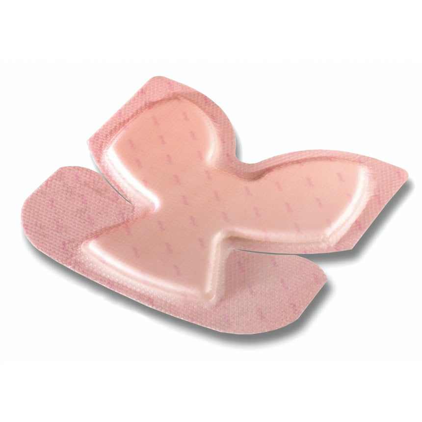 Allevyn Gentle Border Heel Silicone Gel Adhesive with Border Silicone Foam Dressing, 9 x 9-1/8 Inch Allevyn Gentle Border Heel