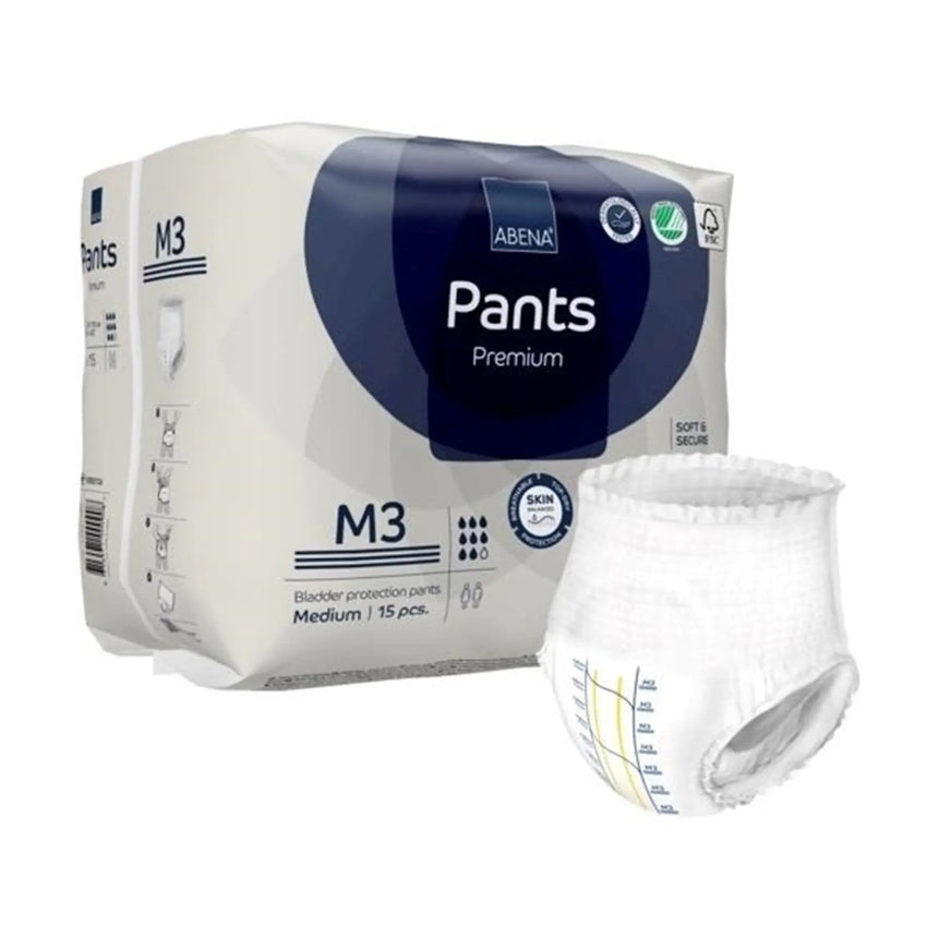 Abena® Premium Pants M3 Incontinence Brief, Medium Abena® Premium Pants M3