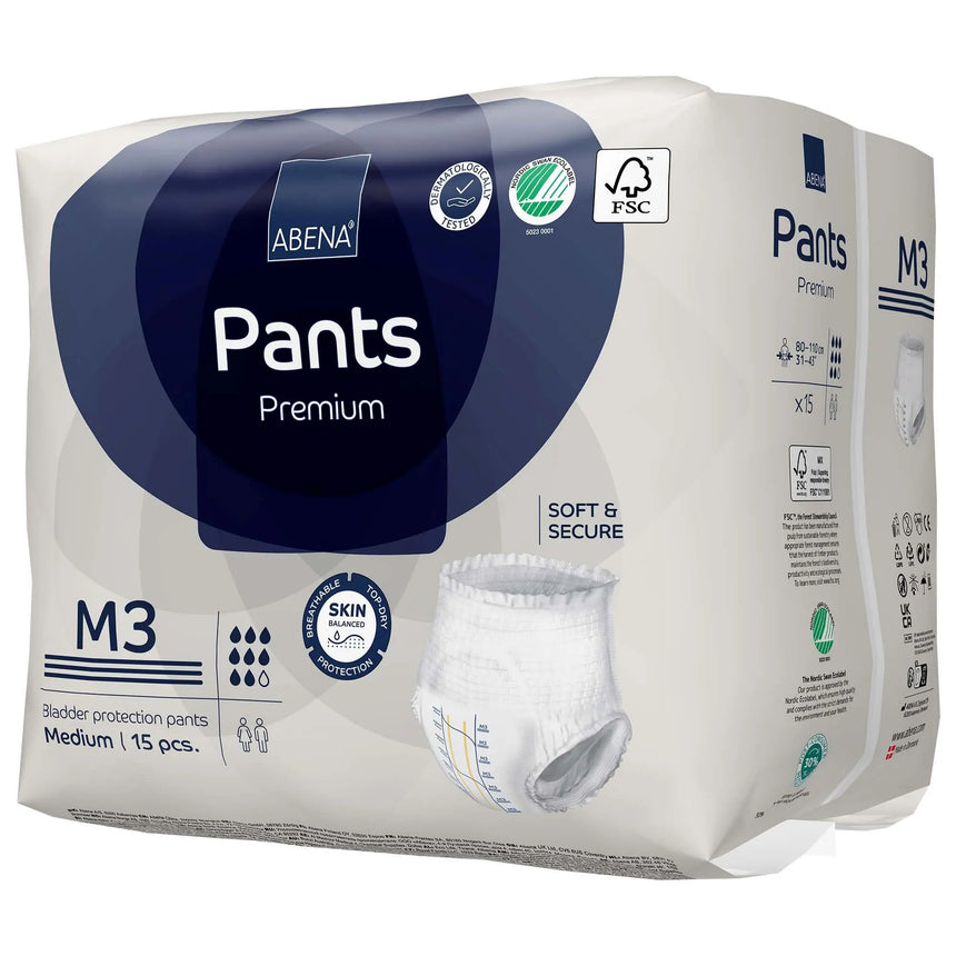 Abena® Premium Pants M3 Incontinence Brief, Medium Abena® Premium Pants M3