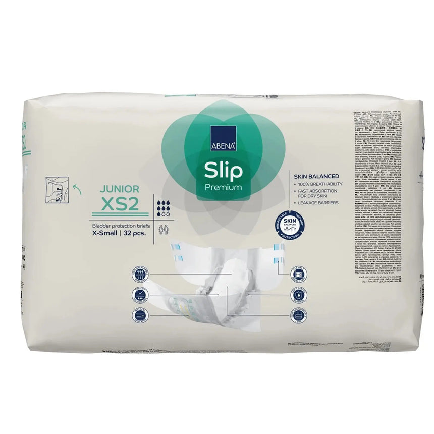 Abena® Slip Premium Junior XS2 Incontinence Brief, Extra Small Abena® Slip Premium Junior XS2