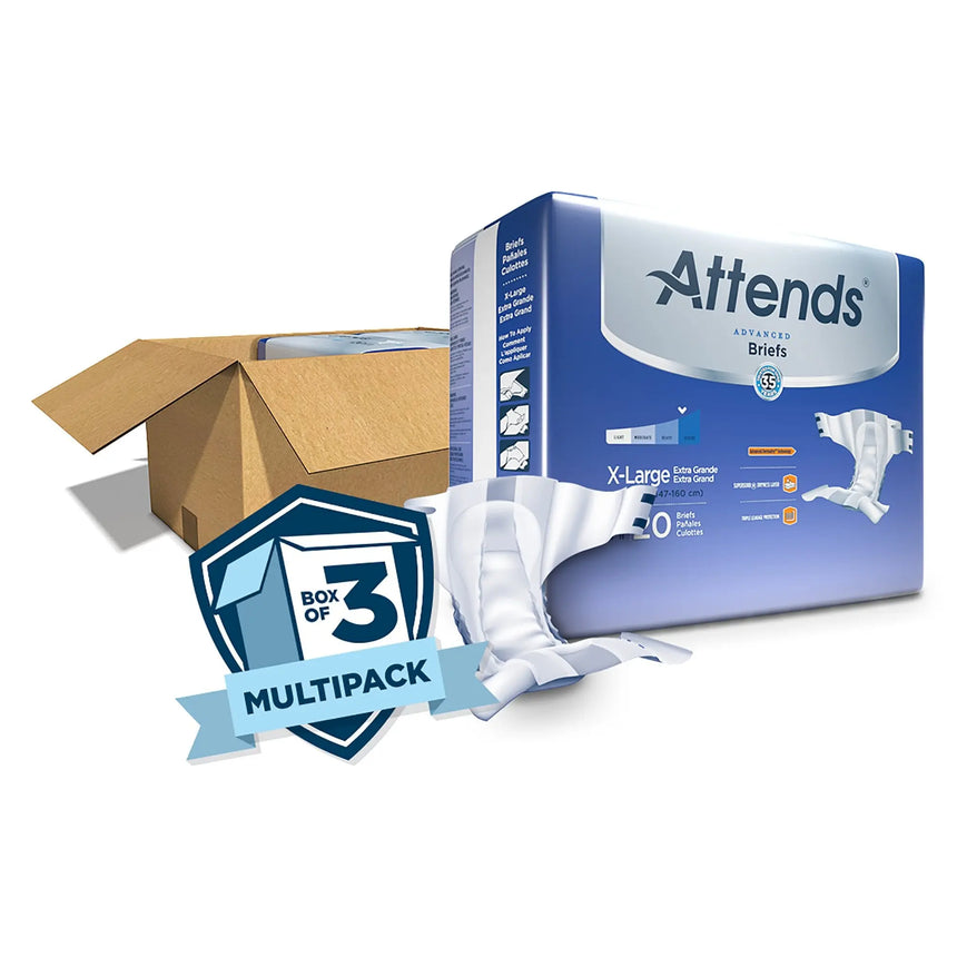 Attends® Advanced Briefs, X-Large Attends® Advanced