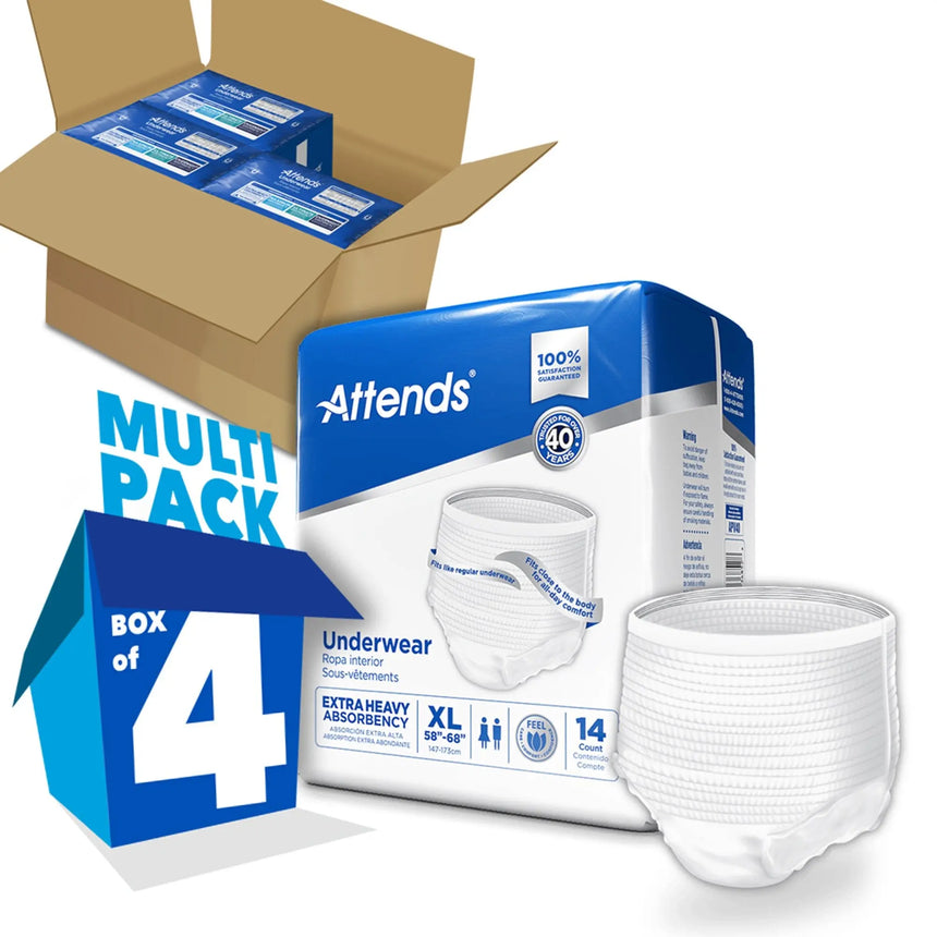 Attends® Care Moderate Absorbent Underwear, Extra Large Attends®