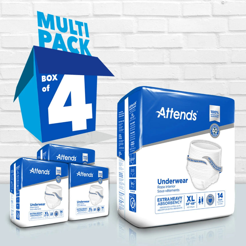 Attends® Care Moderate Absorbent Underwear, Extra Large Attends®