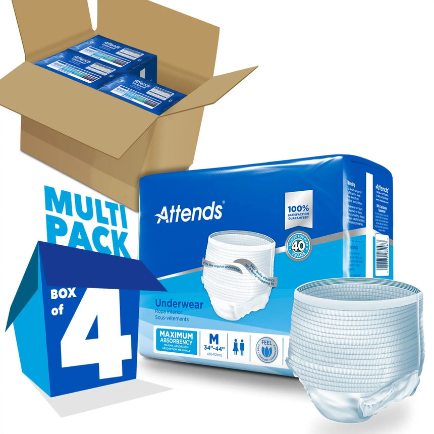 Attends® Extra Absorbency Underwear, Medium Attends®