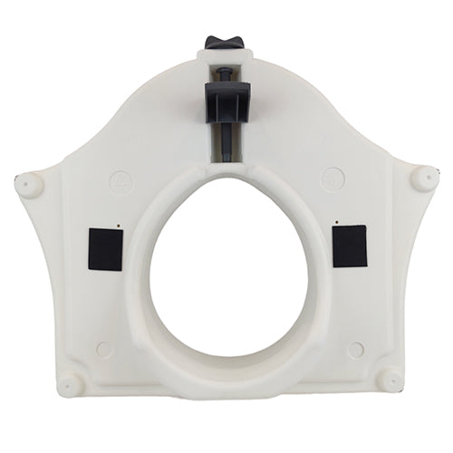 Raised Toilet Seat with Lock & Arms Blue Jay Retail Each