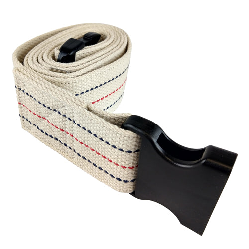 Gait Belt w/ Safety Release 2 x60 Striped Blue Jay Brand