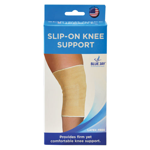 Blue Jay Slip-On Knee Support Beige Medium