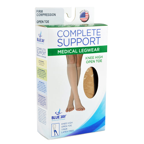 Firm Surg Weight Stkngs Small 20-30mmHg Below Knee Open Toe