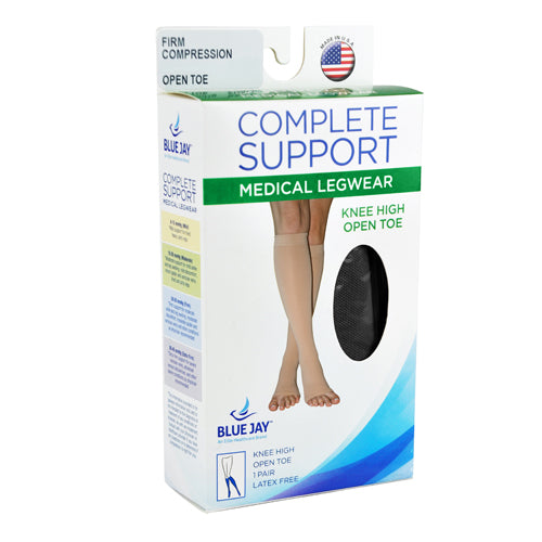 X-Frm Surg Weight Stkngs X-Lrg 20-30mmHg Below Knee O/T Blk