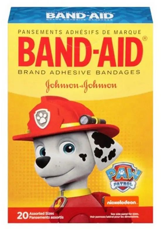 Band-Aid® Kid Design (Paw Patrol) Adhesive Strip, Assorted Sizes - getMovility