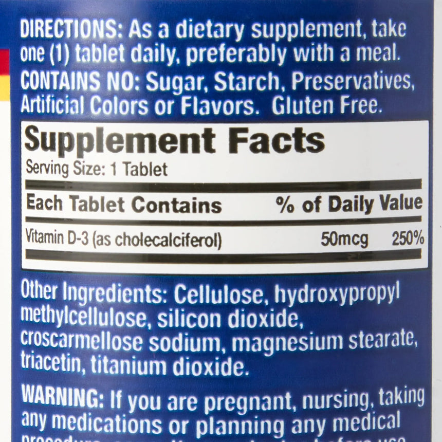 Basic's Vitamin D-3 Dietary Supplement Basic's