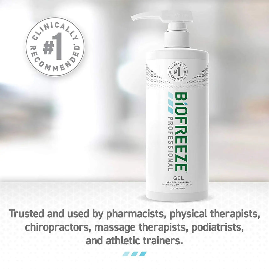 Biofreeze Professional 5% Menthol Topical Pain Relief Biofreeze® Professional