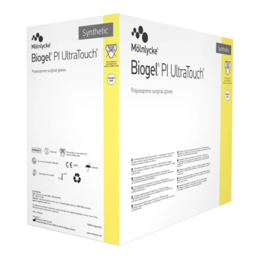 Biogel® PI UltraTouch™ Polyisoprene Surgical Glove, Size 7.5, Opaque Beige Biogel® PI UltraTouch™