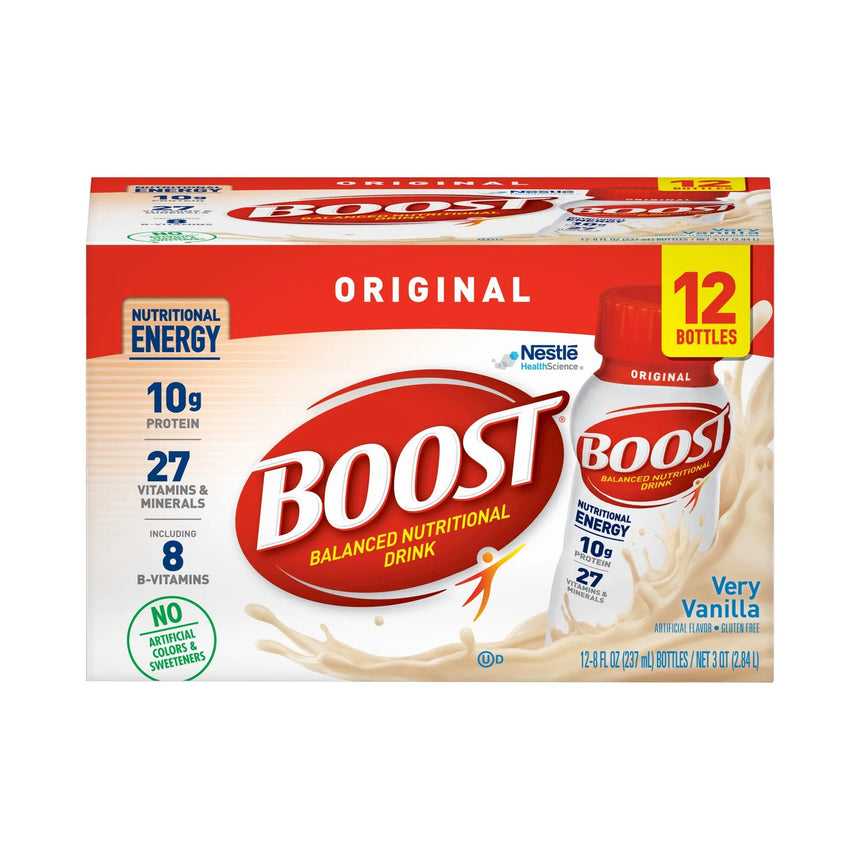 Boost® Original Vanilla Balanced Nutritional Drink, 8-ounce bottle Boost® Original