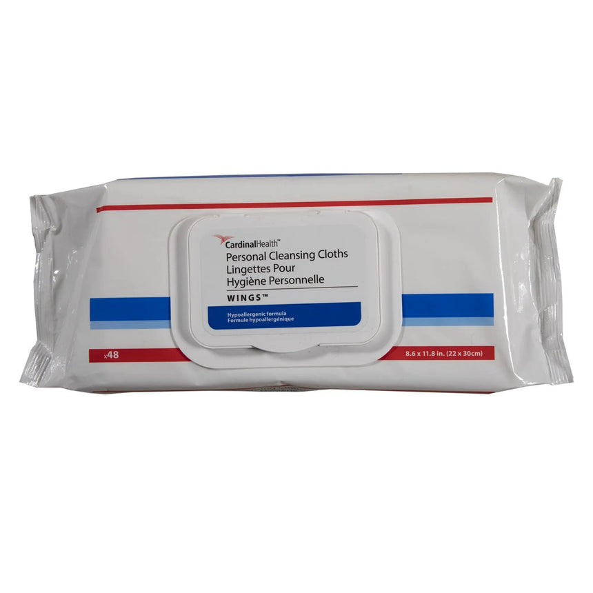 Cardinal Health™ Wings™ Personal Cleansing Cloths, 48 ct. Soft Pack Cardinal Health™ Wings™