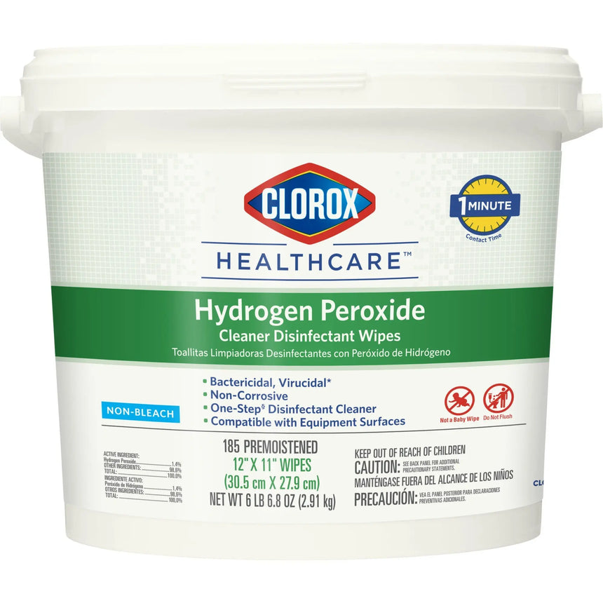 Clorox Healthcareยฎ Hydrogen Peroxide Cleaner Disinfectant Wipes Clorox Healthcareยฎ