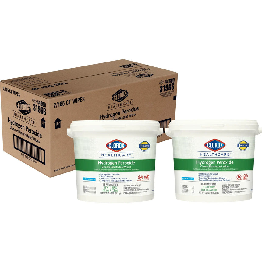 Clorox Healthcareยฎ Hydrogen Peroxide Cleaner Disinfectant Wipes Clorox Healthcareยฎ