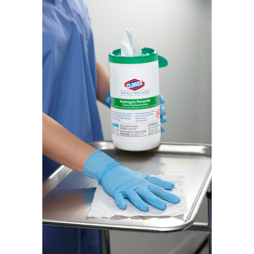 Clorox Healthcareยฎ Hydrogen Peroxide Cleaner Disinfectant Wipes Clorox Healthcareยฎ