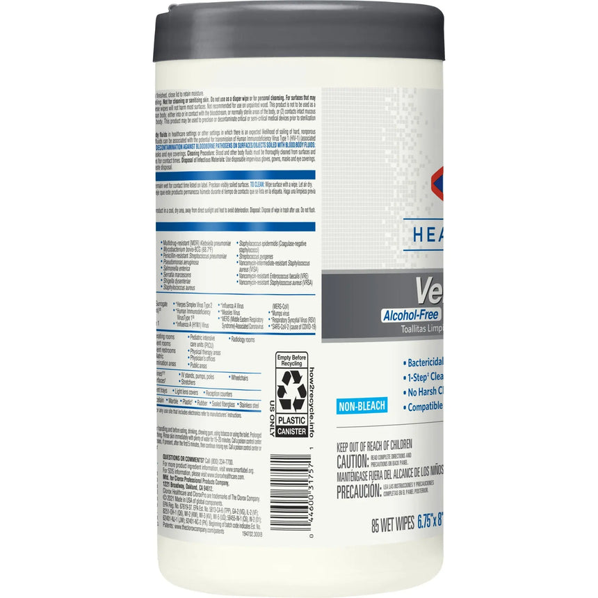 Clorox Healthcare® VersaSure® Cleaner Disinfectant Wipe, Cannister Clorox Healthcare® VersaSure™