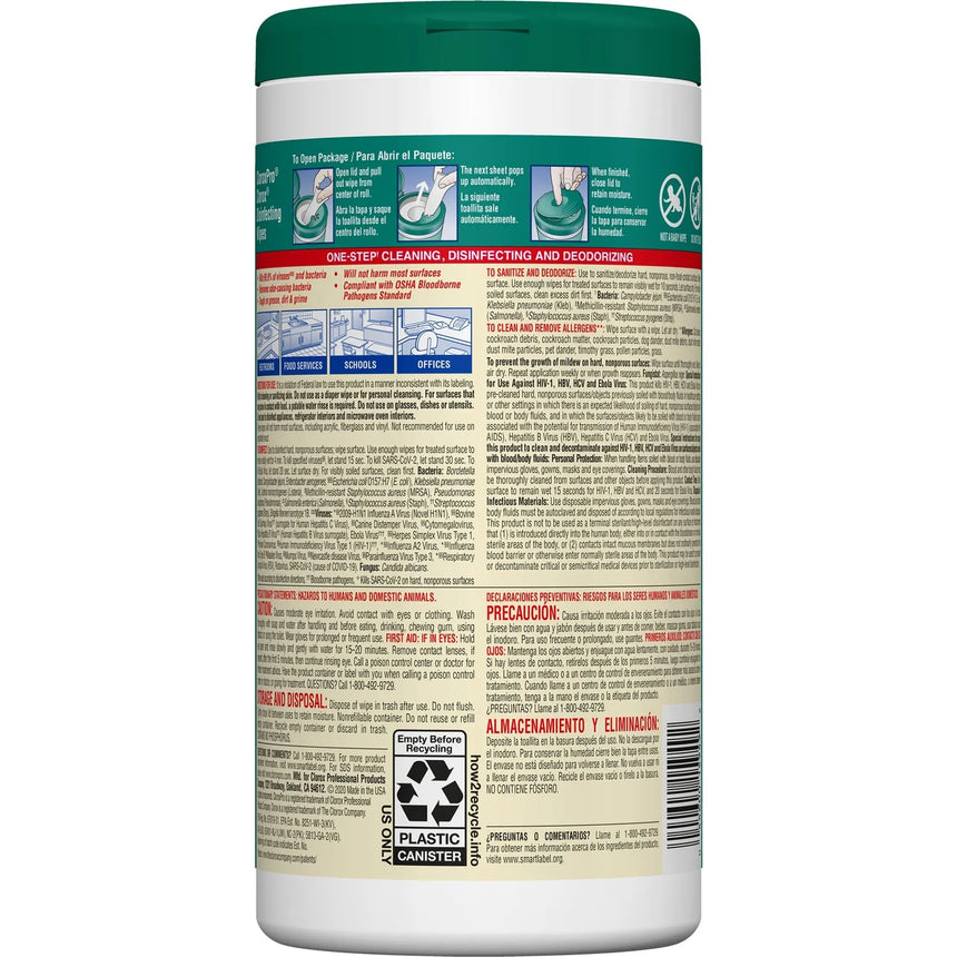 Clorox® Surface Disinfectant Wipes CloroxPro™ Clorox®