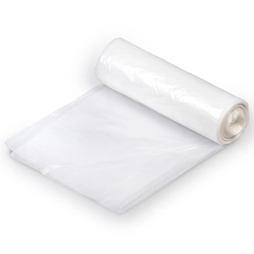 Colonial Bag Heavy Duty Trash Bag, Clear, 10 gal. Colonial Bag