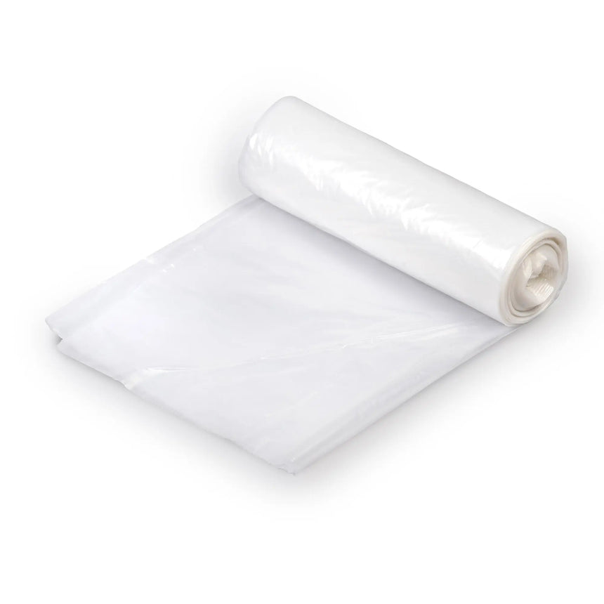 Colonial Bag Heavy Duty Trash Bag, Clear, 33 gal. Colonial Bag