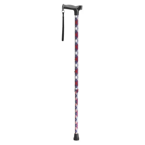 Comfort Grip Cane Patriotic Fashion Cane - Patriotic USA Complete Medical