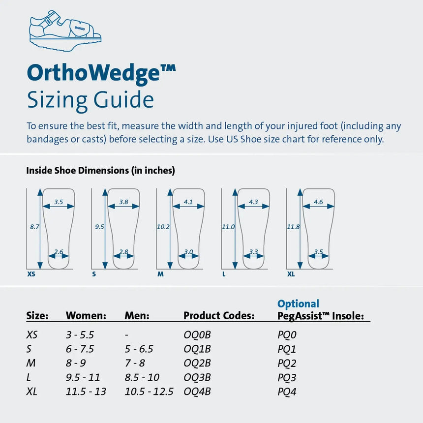 Darco® OrthoWedge™ Post-Op Shoe, X-Large Darco® OrthoWedge™