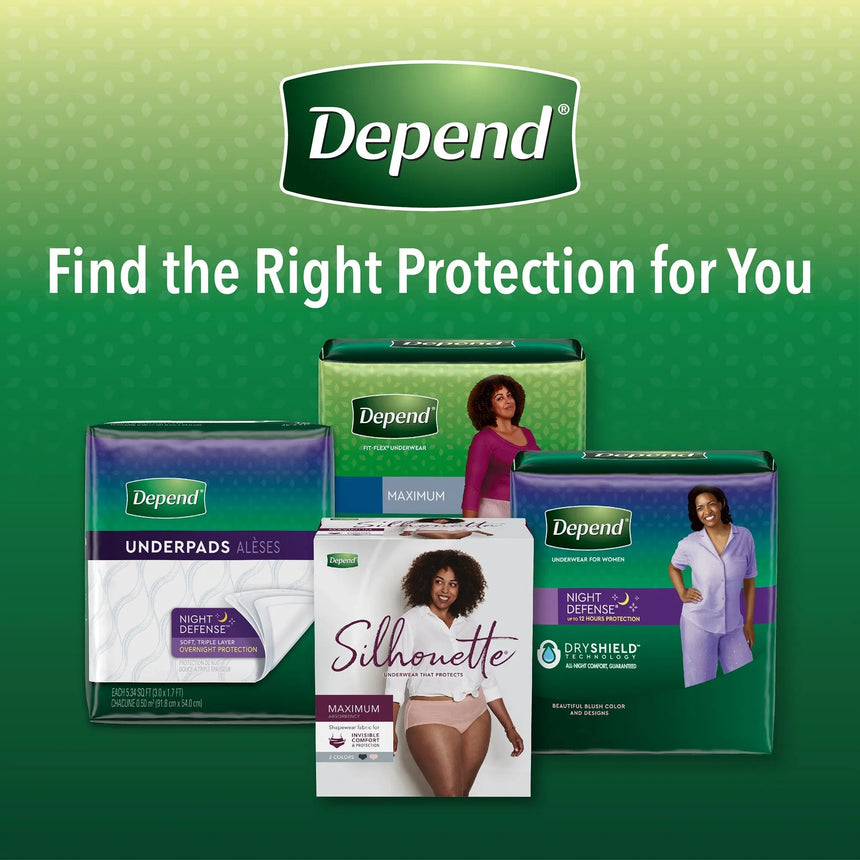 Depend® FIT-FLEX® Womens Absorbent Underwear, Medium, Tan Depend® FIT-FLEX®