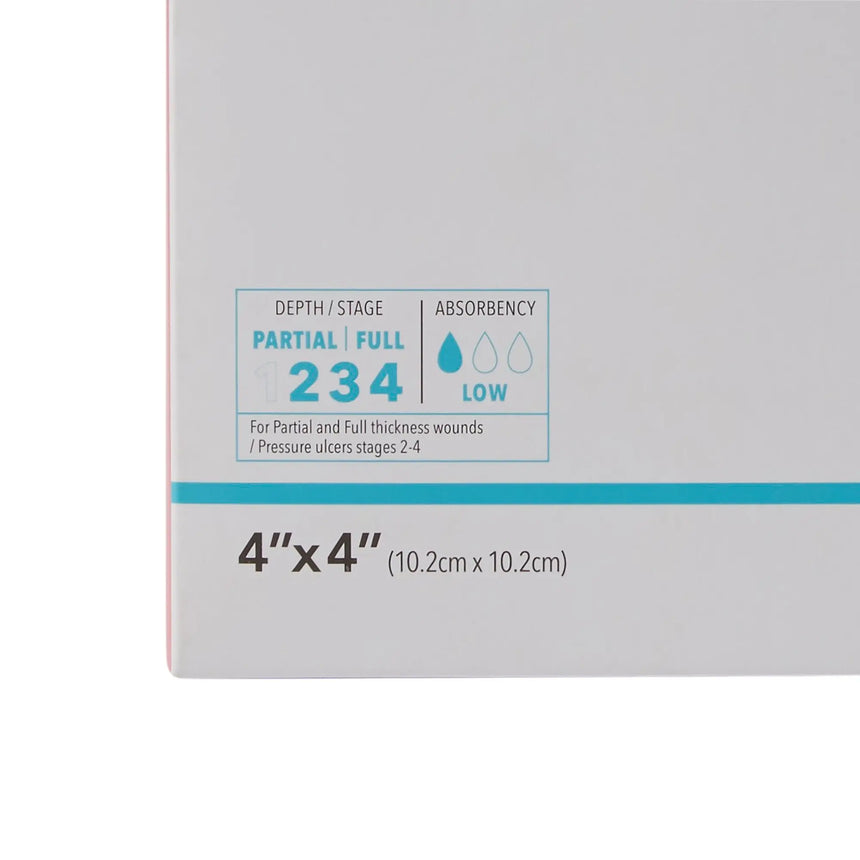 DermaFilm® Hydrocolloid Dressing, 4 x 4 Inch DermaFilm®
