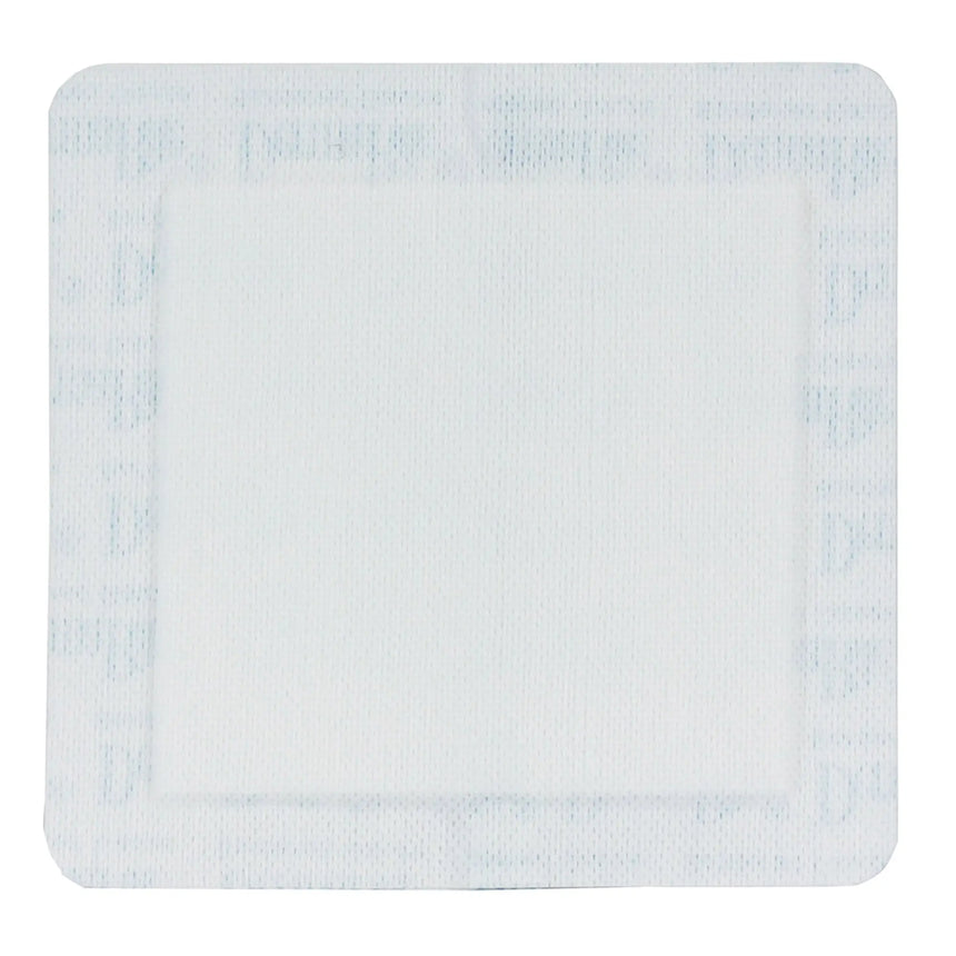 DermaRite® Bordered Gauze White Adhesive Dressing, 4 x 4 Inch - getMovility