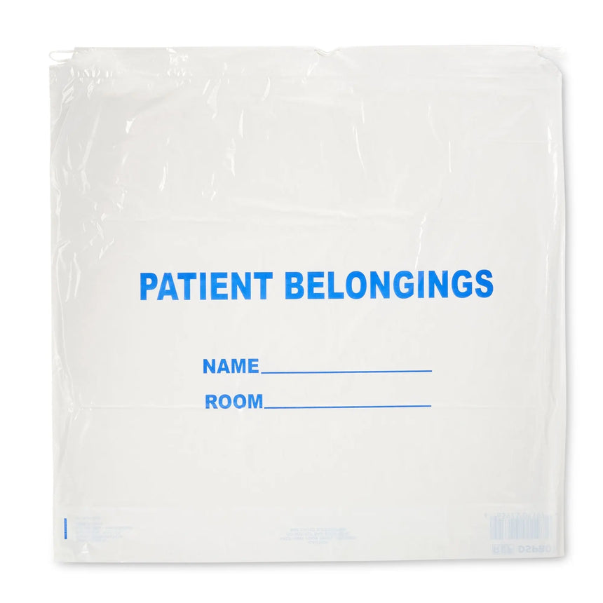 Dukal® Patient Belongings Bag, White DawnMist