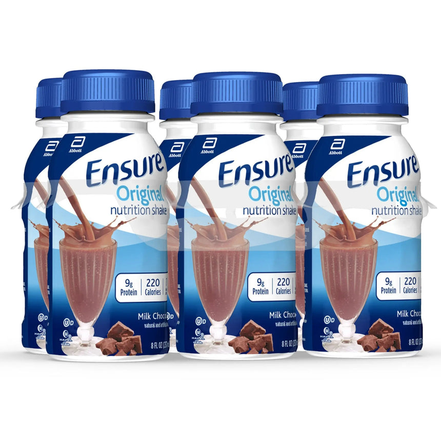 Ensure® Original Nutrition Shake, Chocolate, 8-ounce bottle Ensure® Original Shake